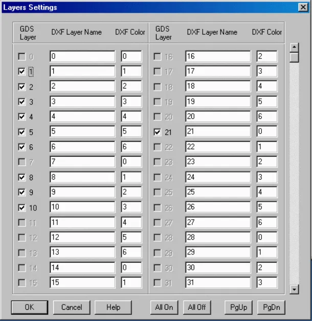 gds2dxfw_layers