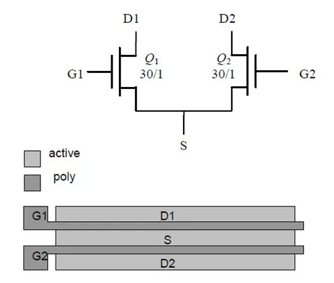 Alternative Differential Pair Layout